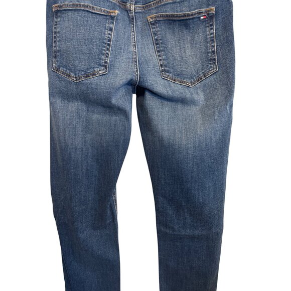 NWT Tommy Hilfiger 32X30 Mens Straight Fit Blue Denim Jeans - Picture 7 of 16